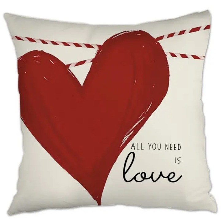 Perna decorativa 45x45cm, material poliester, moale, confortabil, multicolor