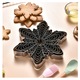Set 10 forme prajituri fulg de nea, inox, 320g