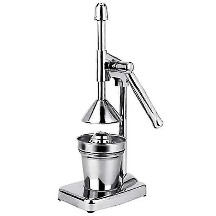 Storcator manual fructe aluminiu argintiu 18.2x14.2x37.4cm