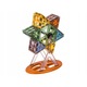 Set constructie magnetic, ChRLD, 55 piese, multicolor, 27x22x7cm