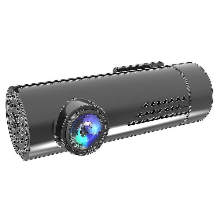 Camera auto DVR 1080p, unghi larg, negru, 9.18x4.37x3.10cm