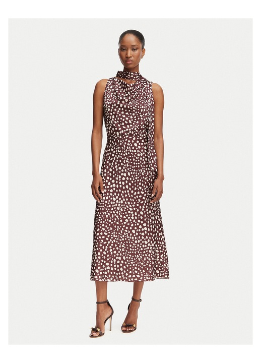 Rochie de cocktail, Rinascimento, sintetic, fara, Maro