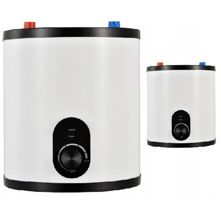 ADGO elektromos vízmelegítő 15L fehér 27x39,5cm