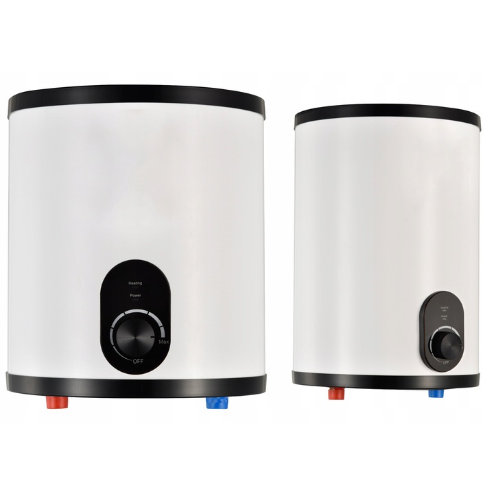 ADGO 6L fehér 27x28cm elektromos átfolyós vízmelegítő
