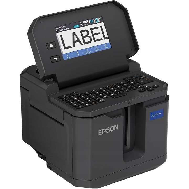 Epson LW-Z5010BE címkenyomtató színes érintőképernyővel, fekete-fehér, 52mm