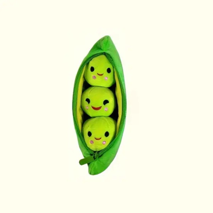 Perna decorativa, mazare, verde-galben, 18+ ani