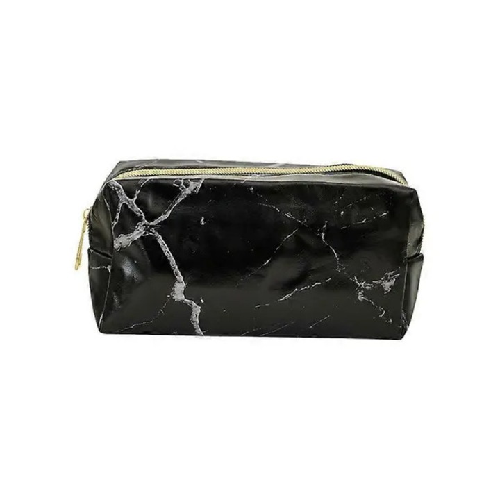 Penar multifunctional, marmura alba, 20x12x0.5cm, rezistent apa, fermoar auriu