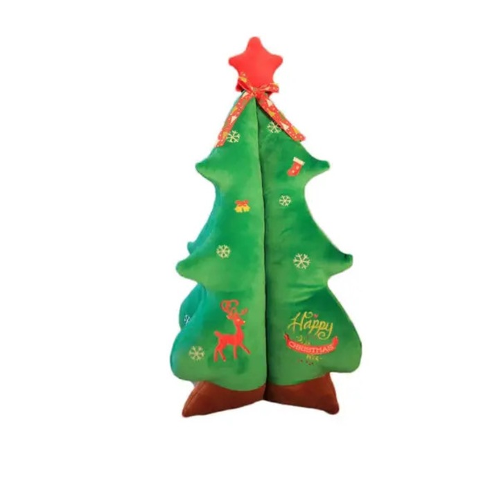 Perna decorativa brad de Craciun, 45x23cm, multicolor