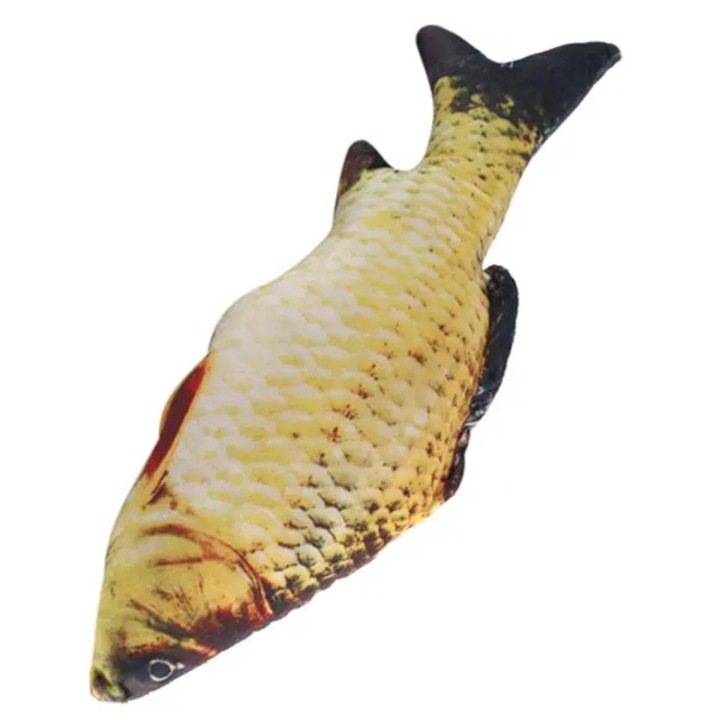 Perna decorativa peste 3D, moale, 40cm, multicolor