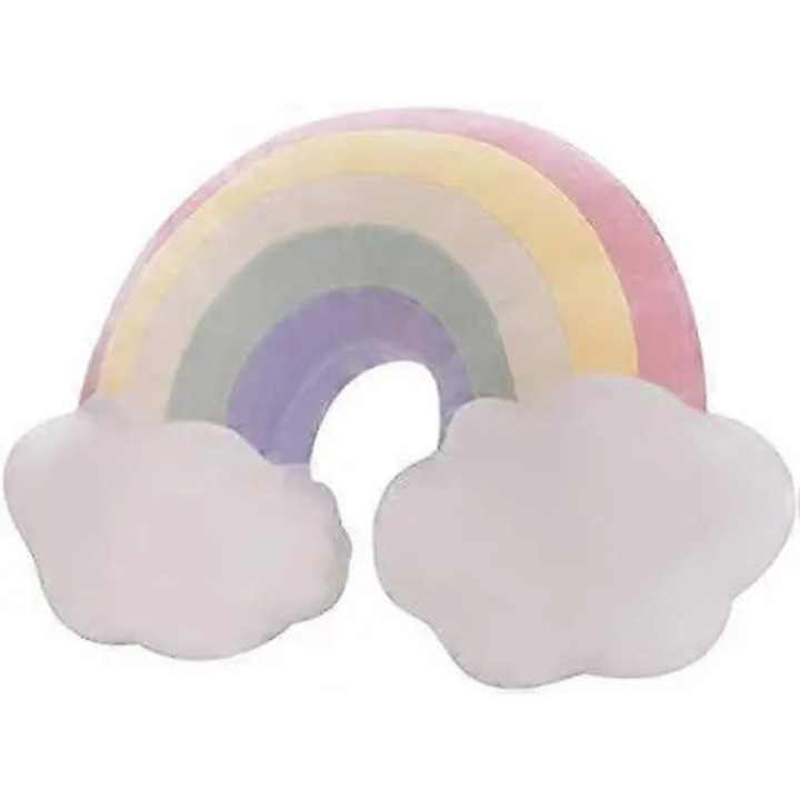 Perna decorativa nod, multicolor, 10x10x1cm