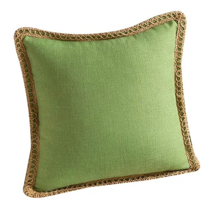 Husa perna decorativa bumbac in, 45x45cm, multicolor