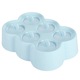 Forma de inghetata din silicon cu 6 modele, albastru, 20x12cm