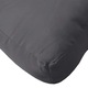 Perna scaun exterior, 60x60x6cm, Oxford, antracit, spuma moale