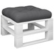 Perna pentru scaun 50x50x10 cm gri, poliester, rezistenta la intemperii