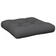 Perna pentru scaun 50x50x10 cm gri, poliester, rezistenta la intemperii