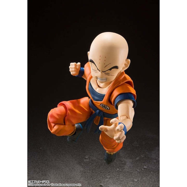 Фигурка за действие Bandai Tamashii Nations Krillin многоцветна 12см артикулирана