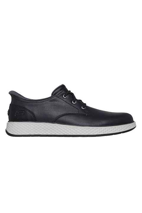 Skechers, Кежуъл обувки, Черен/Бял