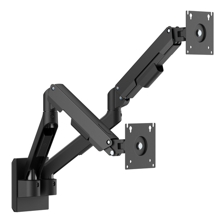 Suport perete BRATECK LDA113-114 pentru 2 monitoare 17-32", negru, 1061x95x548mm