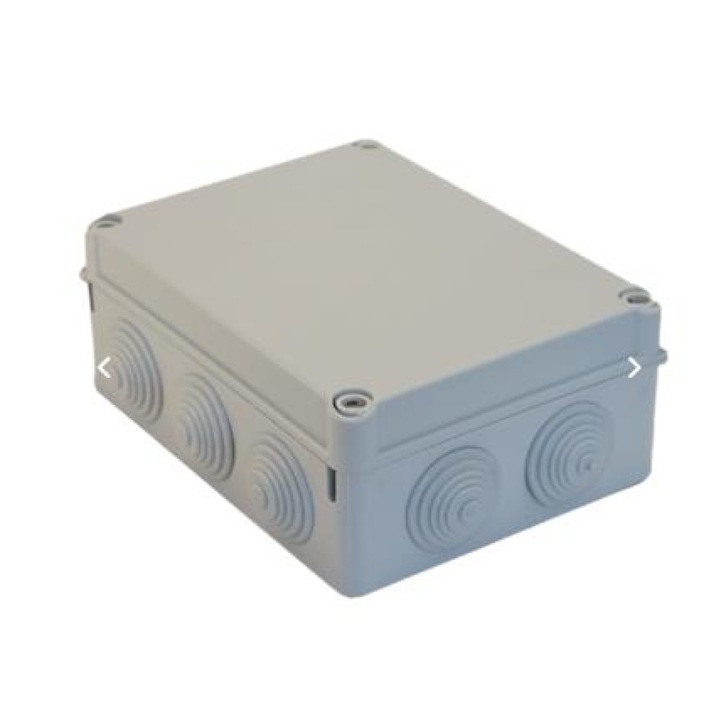 Doza de legatura patrata aplicata, IP54, Courbi, 150x110
