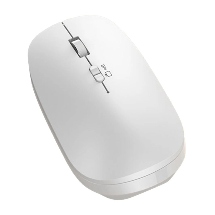YANYXR WL-169 vezeték nélküli egér, fehér, ergonomikus, 11.1x6.5x3cm, 1600dpi