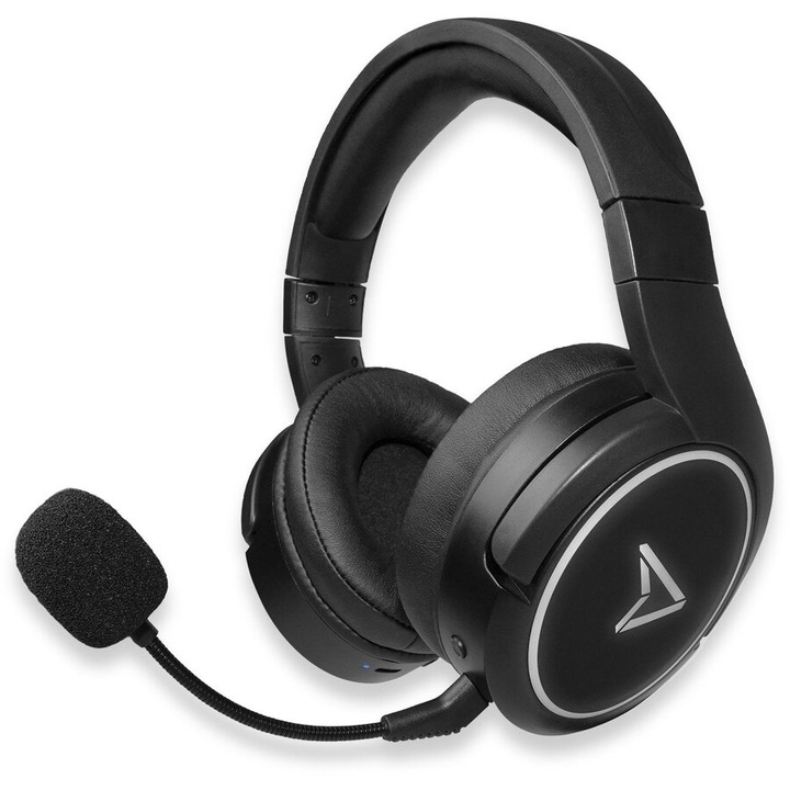 Casti gaming, on-ear Bluetooth cu si fara fir Lexip Voyager Sw2, Negru