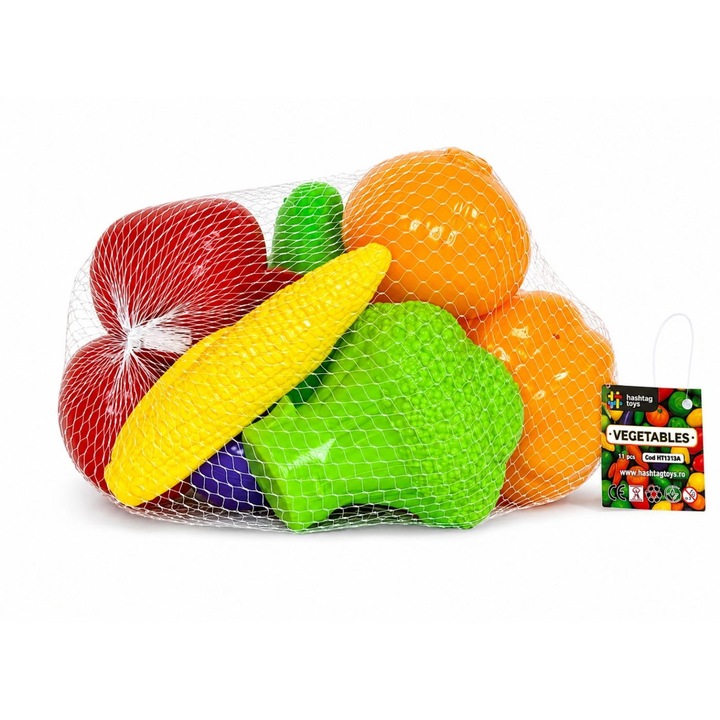 Hashtag Toys 11 darabos zöldségkészlet