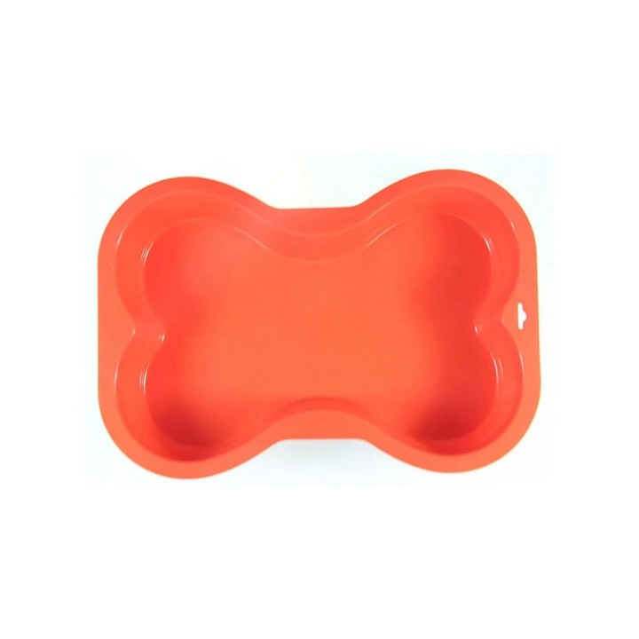Forma prajitura YANYXR os caine silicon portocaliu 3D 5.1oz