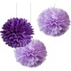 Set 12 bile flori hartie burgundy 30x30cm decor petrecere nunta aniversare