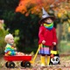 Set 4 Genti Tote Halloween, YANYXR, portocaliu negru, 25x18cm