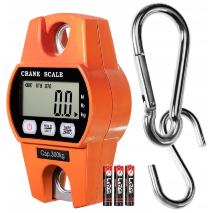 Cantar Industrial Profesional 300 kg, Platforma Robusta, Afisaj Digital Precise, Masurare Stabila pentru Depozit si Comert