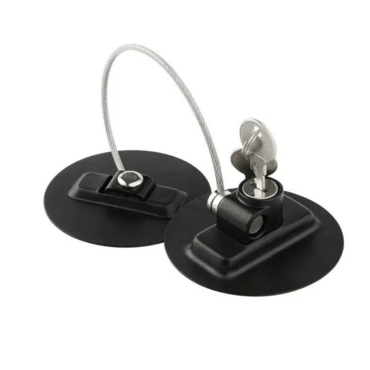 Sistem de siguranta copii YANYXR, lacat frigider, negru, 8x18cm