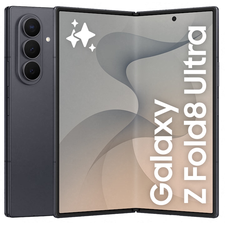 Смартфон Samsung Galaxy Z Fold8 Ultra, 12GB RAM, 256GB, 5G, Graphite