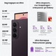 Samsung Galaxy Z Fold8 Ultra Mobiltelefon, 12GB RAM, 1TB, 5G, Techno lila