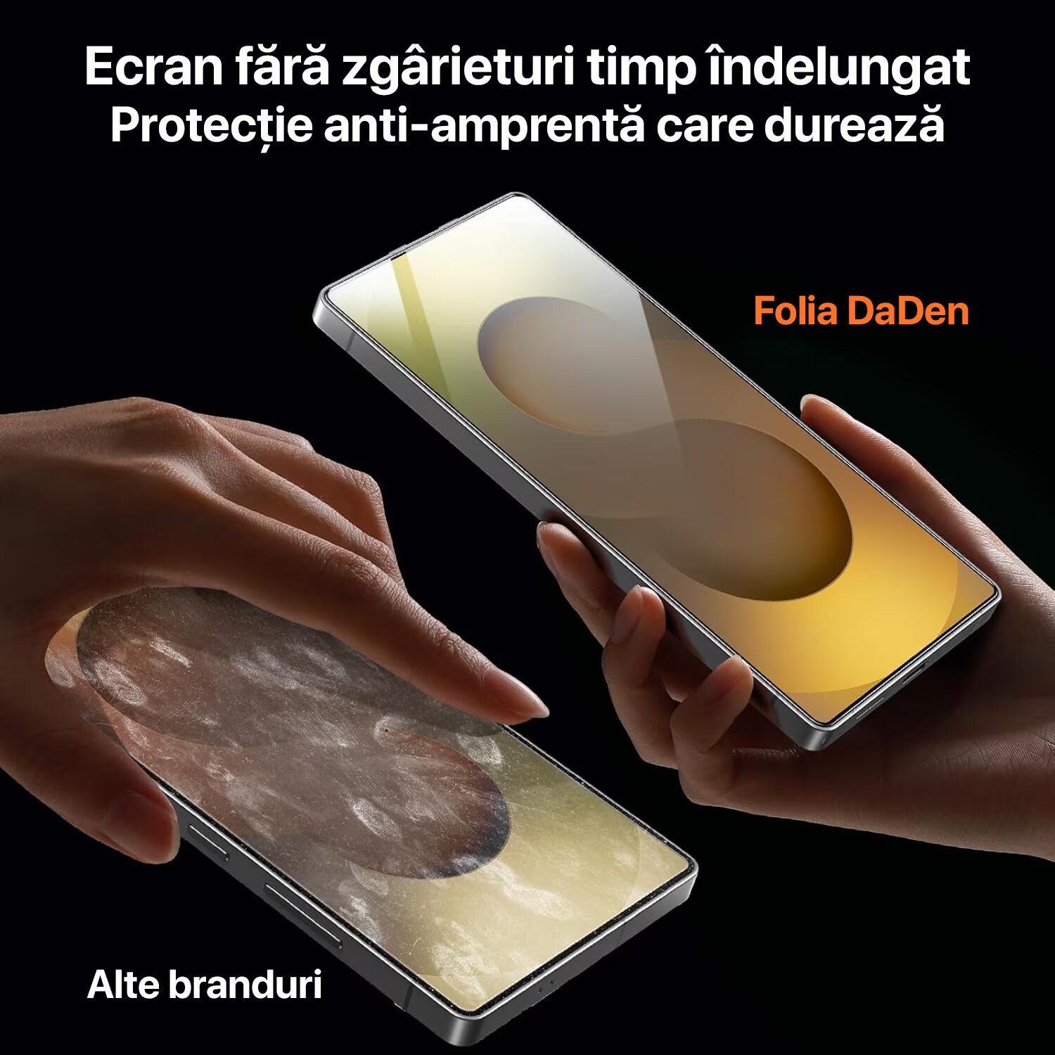 Folie Sticla pentru Samsung Galaxy A27 DaDen MaxProtection, Full Cover, Protectie Profesionala, Ultra Rezistenta, Calitate Premium, Transparenta