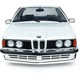 BMW 635 CSi modellautó, fehér, 1984 - 1/18 Solido