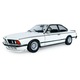 BMW 635 CSi modellautó, fehér, 1984 - 1/18 Solido