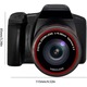 Camera video YANYXR 16MP 16x zoom negru 11.5x4.8x5cm