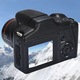 Camera video YANYXR 16MP 16x zoom negru 11.5x4.8x5cm