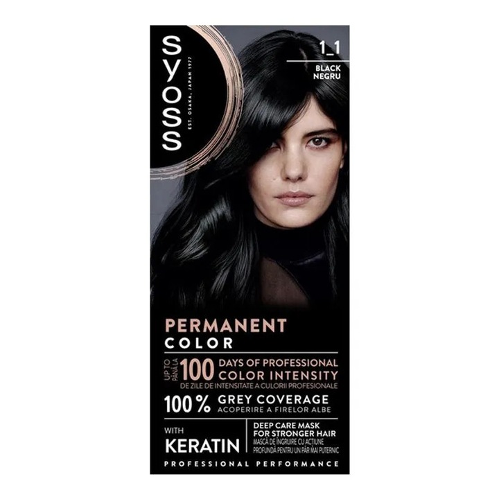 Vopsea de par Color Baseline Syoss, 1-1