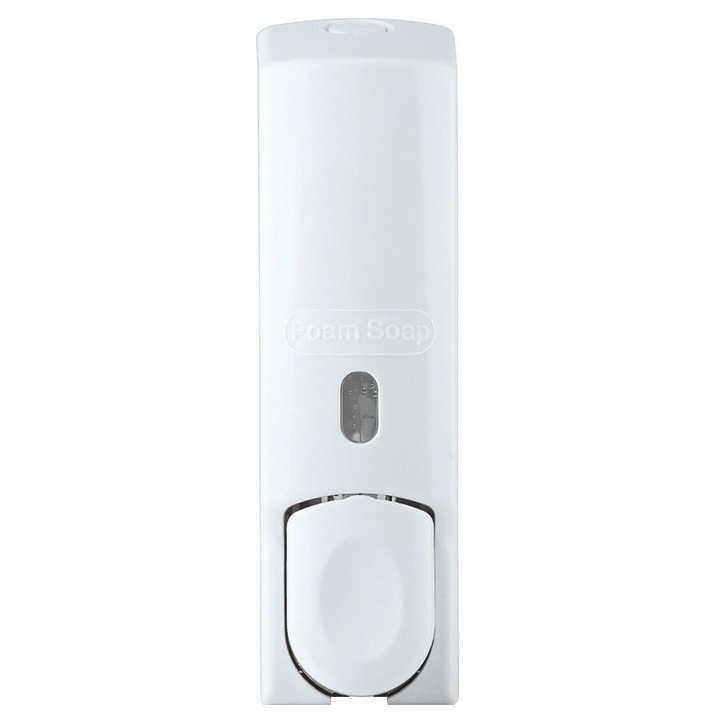 Dispenser spuma sapun lichid perete 600ml plastic alb