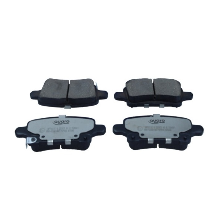 EBG Fékbetét hátsó kerámia Opel Chevrolet Vauxhall 13595651