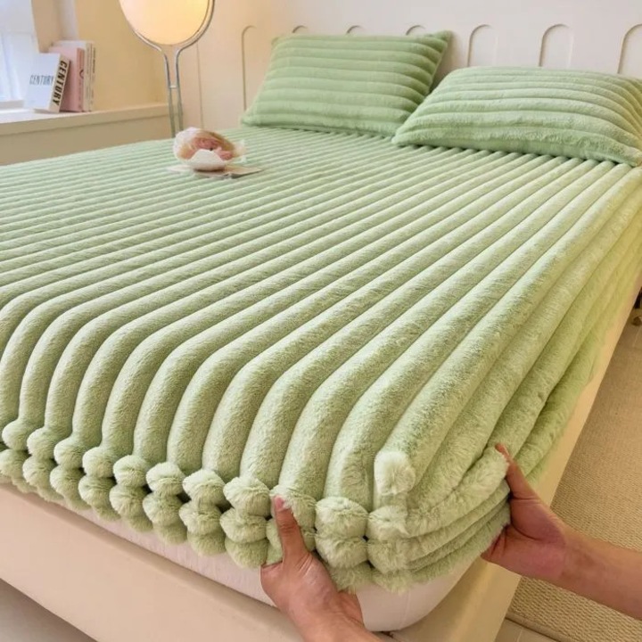 Protectie saltea microfibra, moderna, multicolor, 150x200x26cm