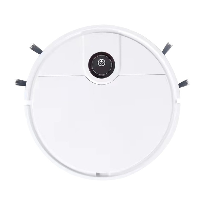 Aspirator robot YANYXR P30, 3 in 1, autonomie 90 min, 30x30cm, alb