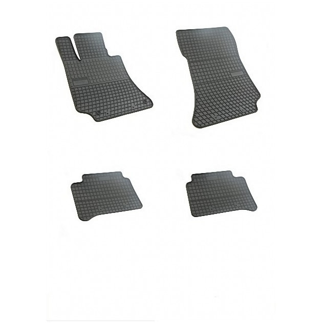 Set 4 covoare cauciuc, dedicate pentru MERCEDES CLS C218 2011->