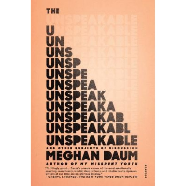 The Unspeakable: And Other Subjects of Discussion, Meghan Daum (Author)
