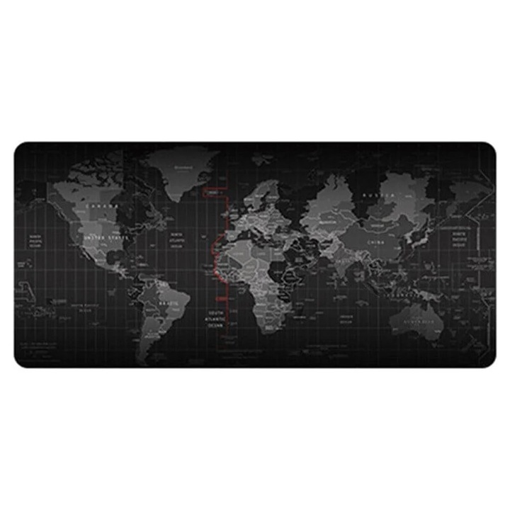 Mousepad gaming YANYXR 80x30cm cauciuc antiderapant negru
