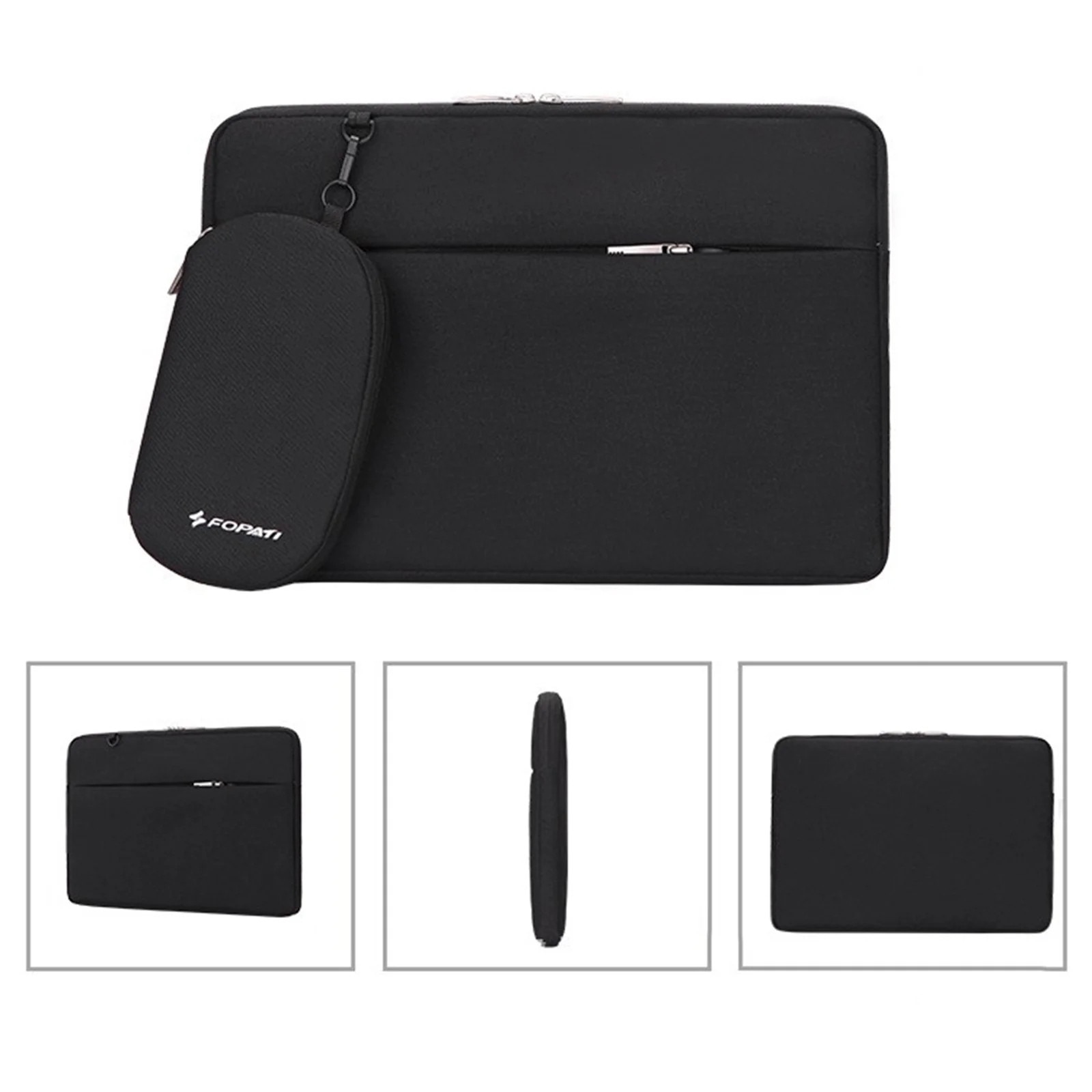 Geanta laptop YANYXR 13.3 inch negru 34.5x24x2cm usoara business casual