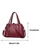 Geanta tote YANYXR piele moale capacitate mare negru 30x12x20cm