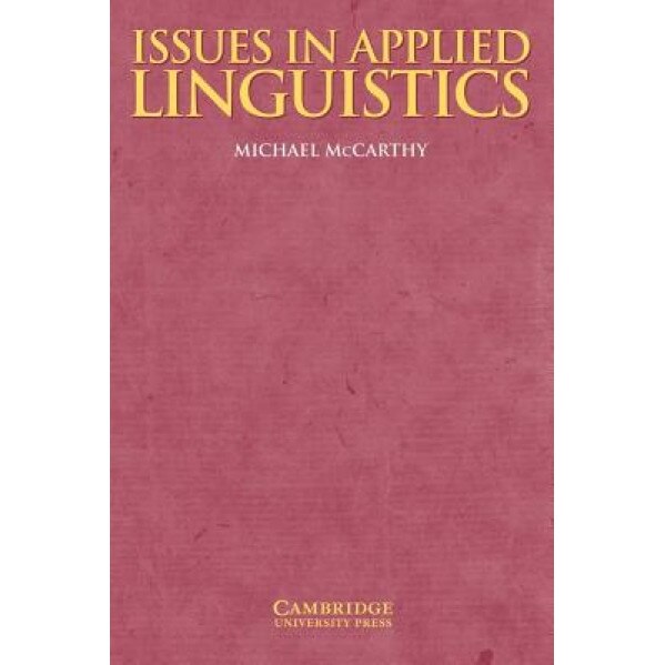 Issues in Applied Linguistics, Michael McCarthy (Author)