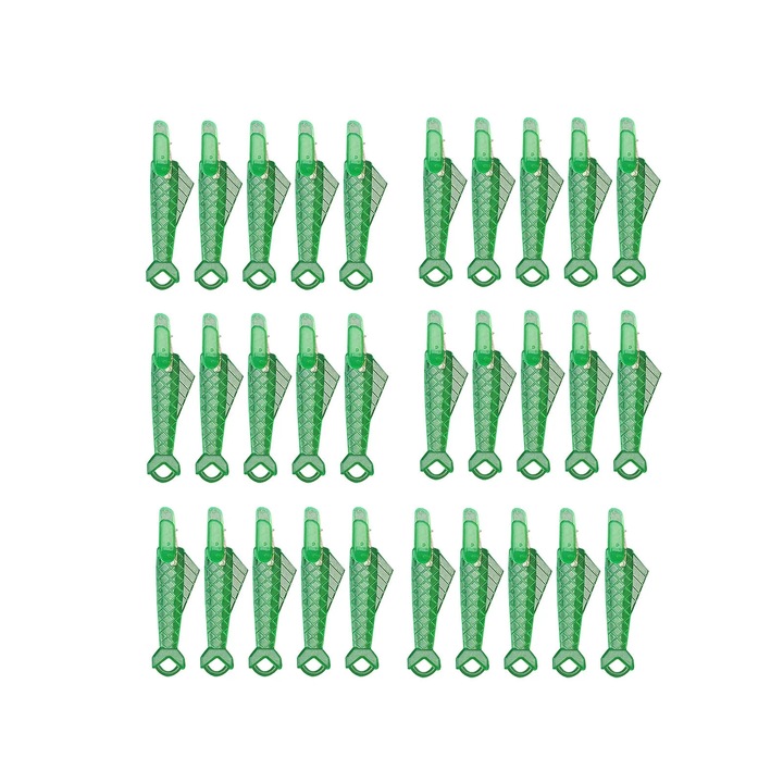 Dispozitiv automat pentru infasurat ata la masina de cusut, YANYXR, verde, 3.2x2.2cm, set 10 bucati